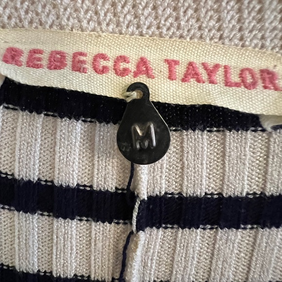 Rebecca Taylor French Striped Knit Dress - Picture 4 of 5